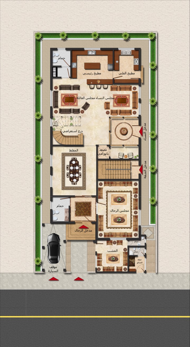 رندر بلانات plans