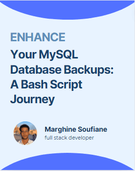 أتمتة نسخ احتياطي لقاعدة بيانات MySQL باستخدام Bash Script