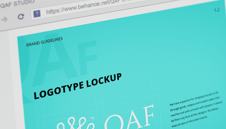 Brand Guidelines QAF Studio