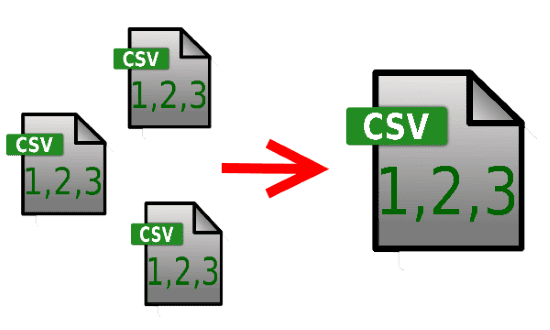 تجميع قواعد بيانات csv وتعديلها وتنظيفها ببرنامج إكسيل MS Excel