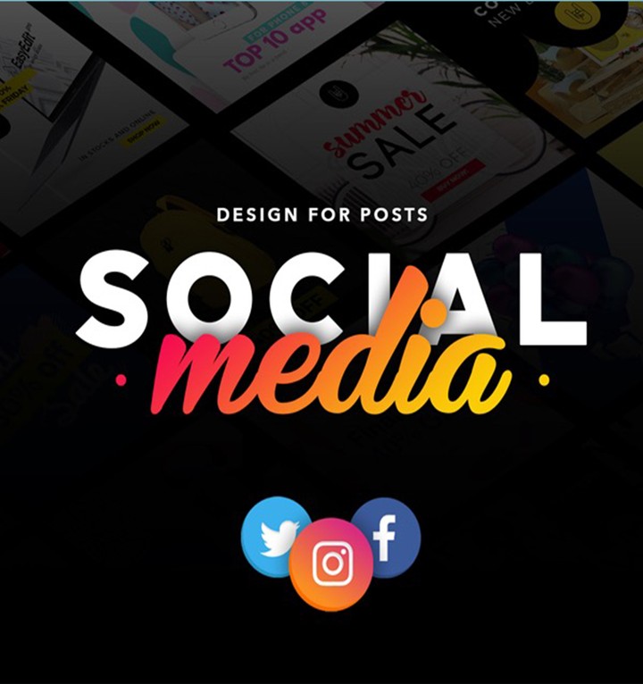 Social media Posts +logo