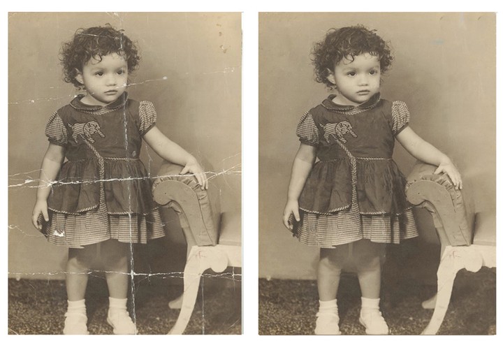 Restoration and modification of images