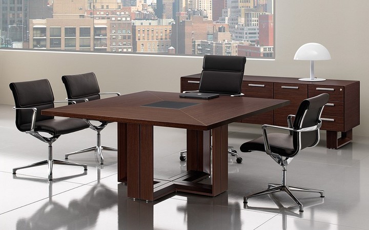 تصميم  أثاث (SQUARE MEETING TABLE)