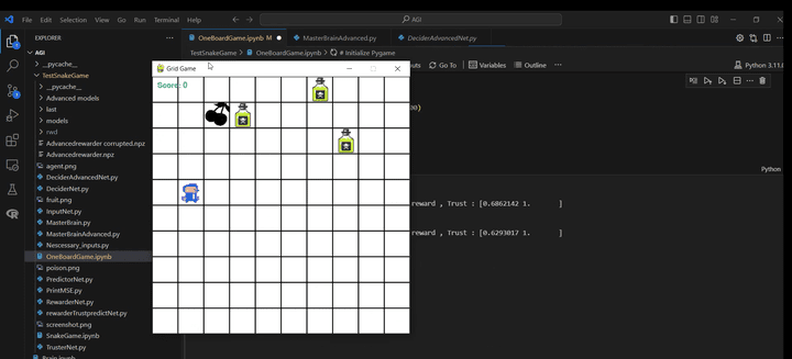 Reinforcement learning with Pytorch