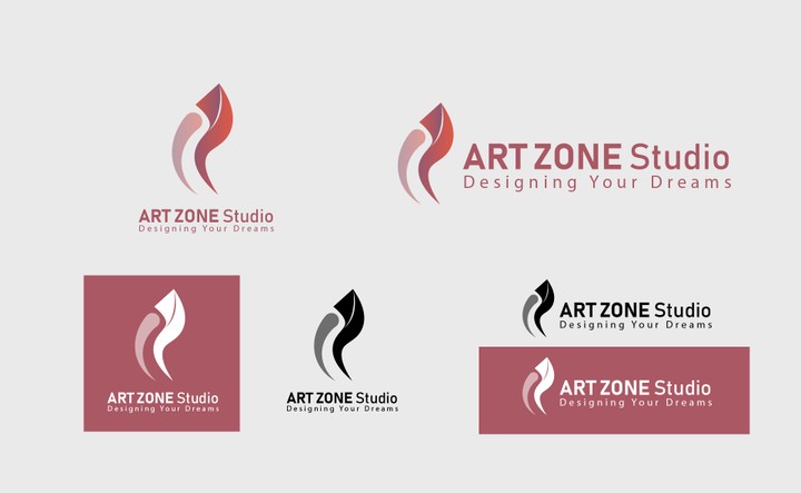 تصميم شعار شركه Art Zone