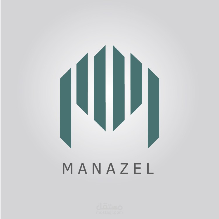 Manazel Logo | مستقل