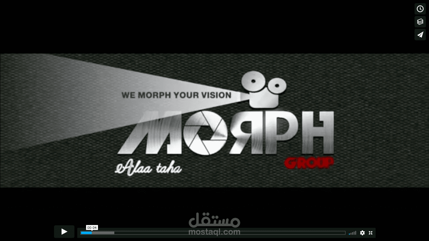 Showreel of all my work in morph production