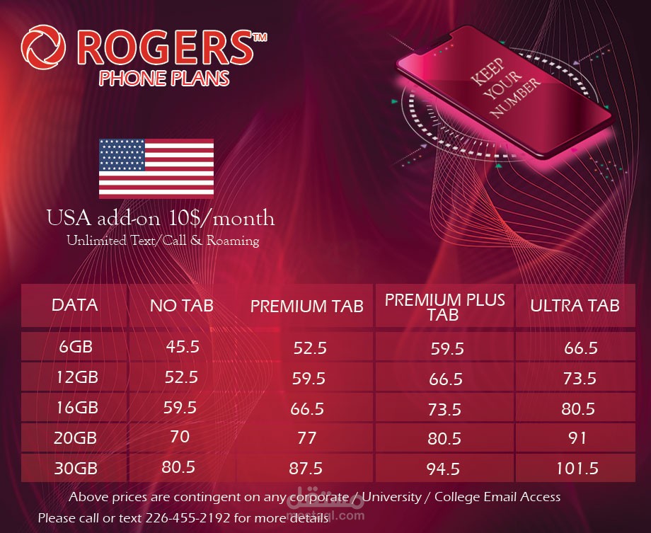 اعلان شركة ROGERS