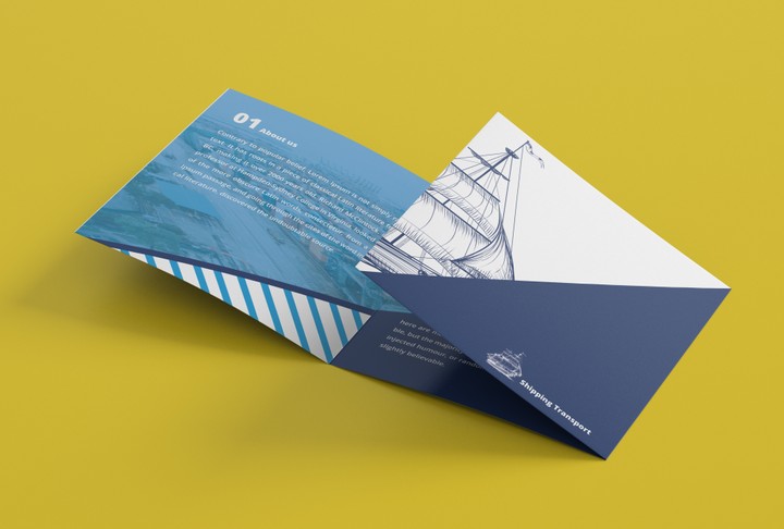 تصميم  Brochure Tri-Square