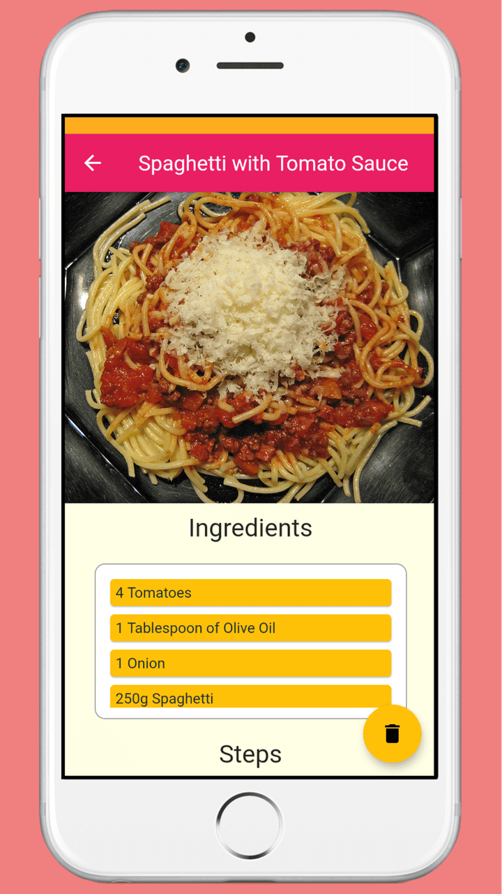 meal app (mobile phone app )