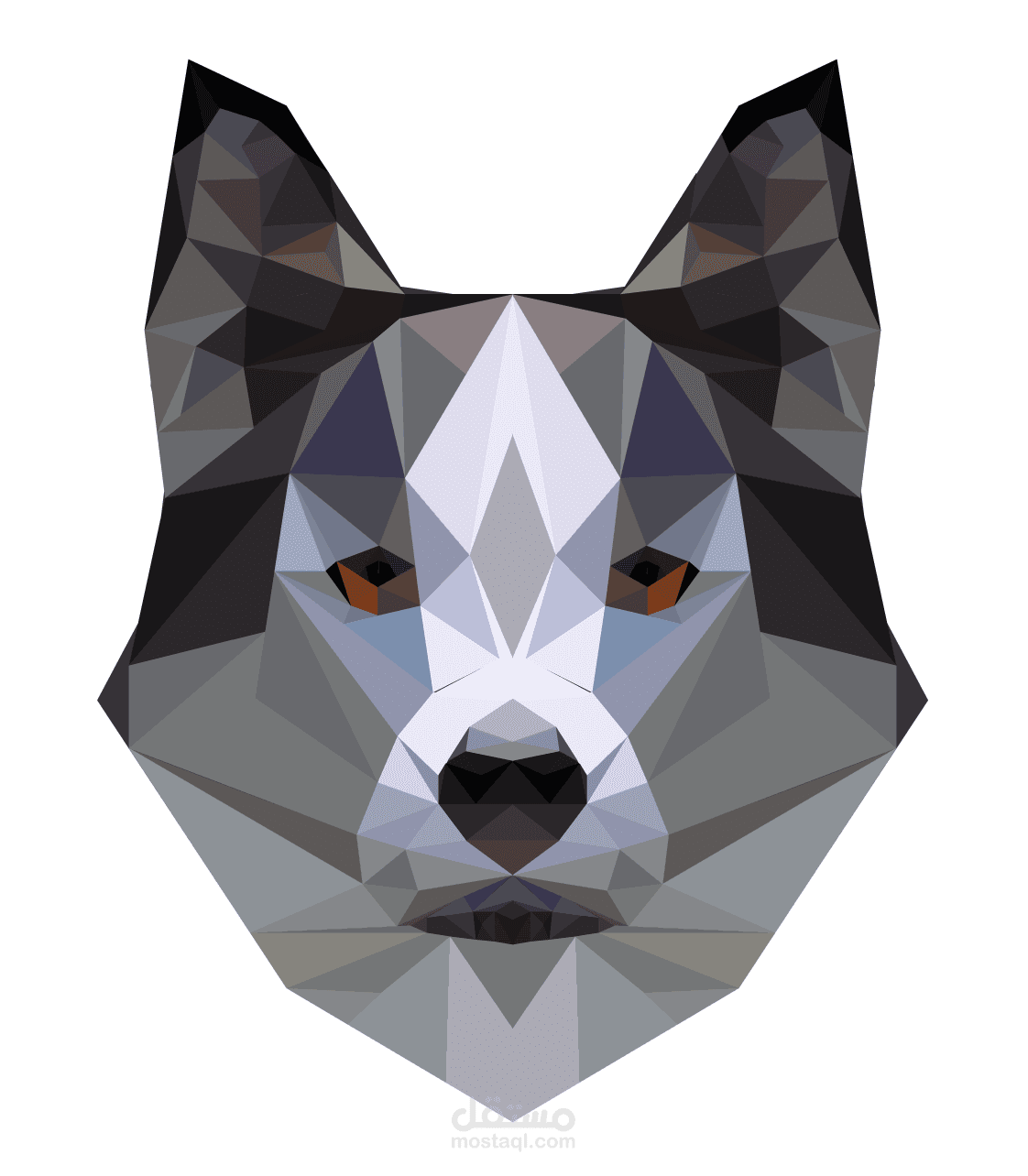 Husky LowPoly