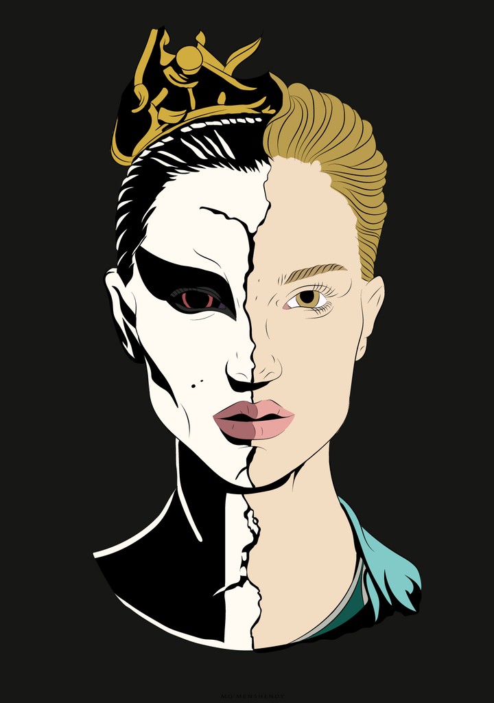 blackswan vector art