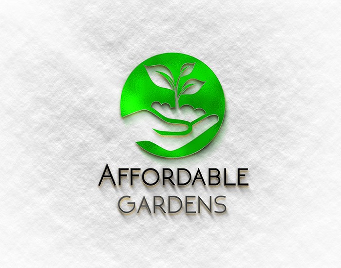 تصميم شعار Affordable gardens