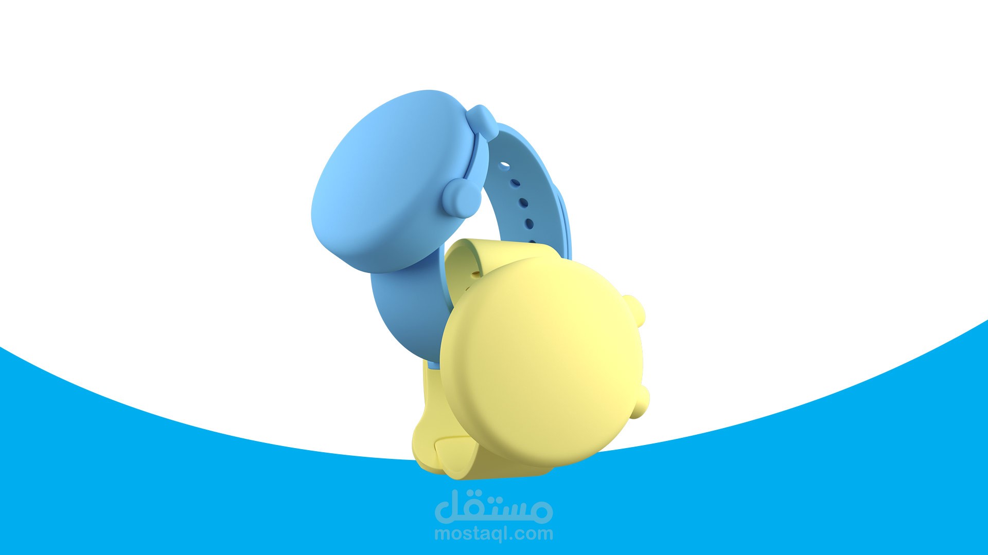 3D موشن غرافيك | Sanitizer Band