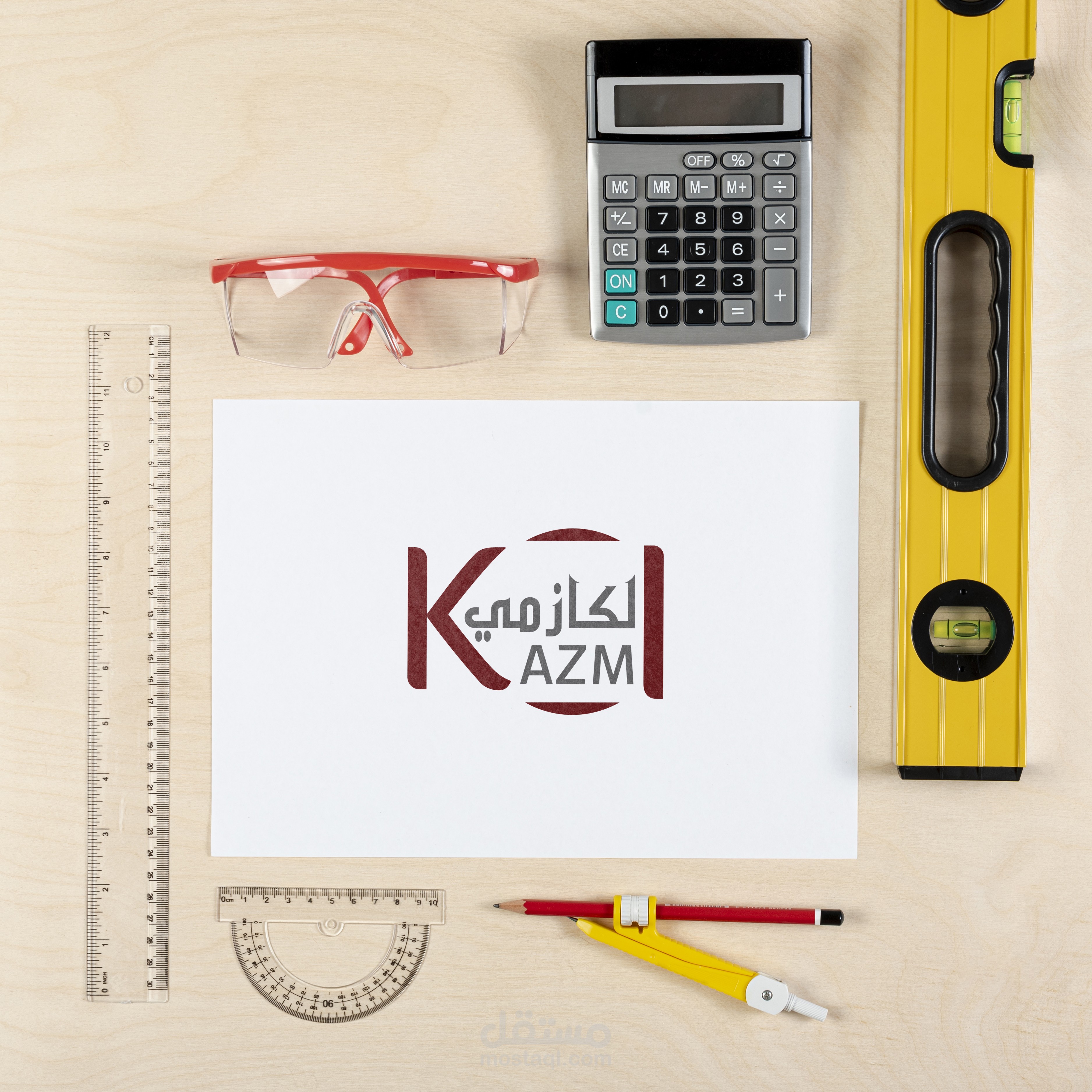 logo for kazmi company