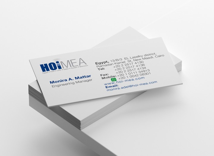 business card  كارت شخصي