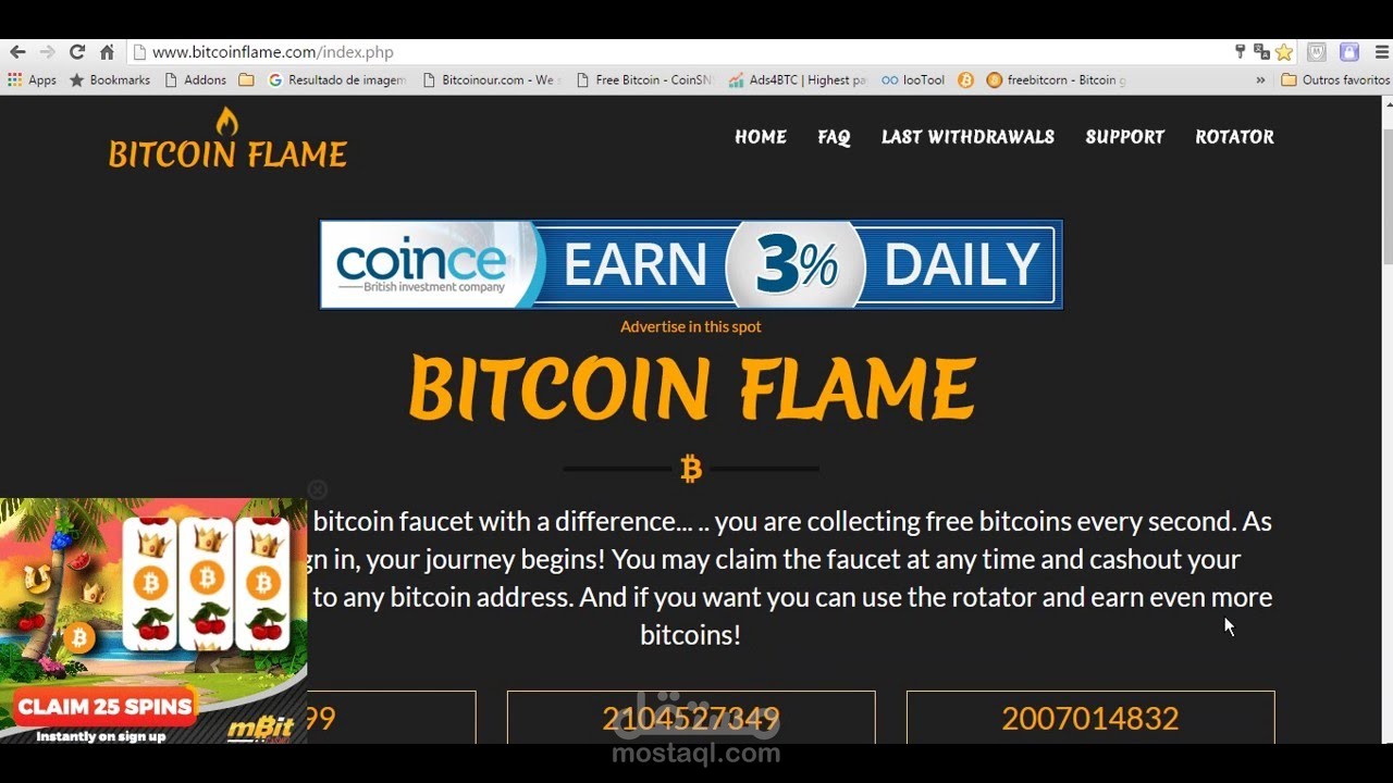 Bitcoin faucet