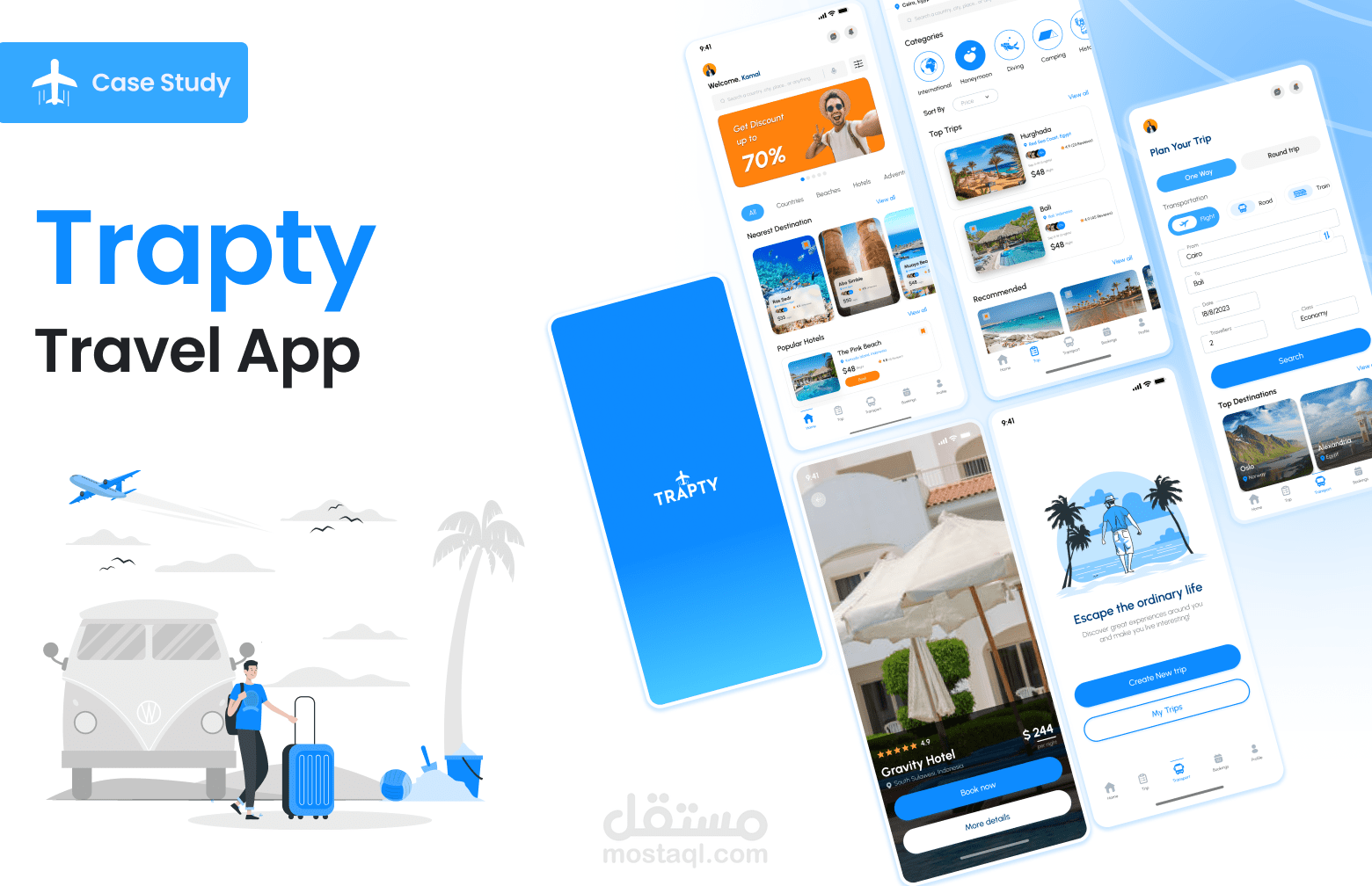 Trapty Travel App