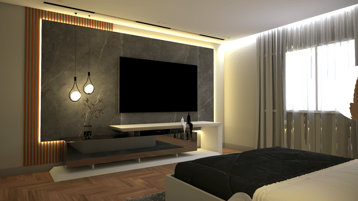 تصميم غرفة نوم bed room design