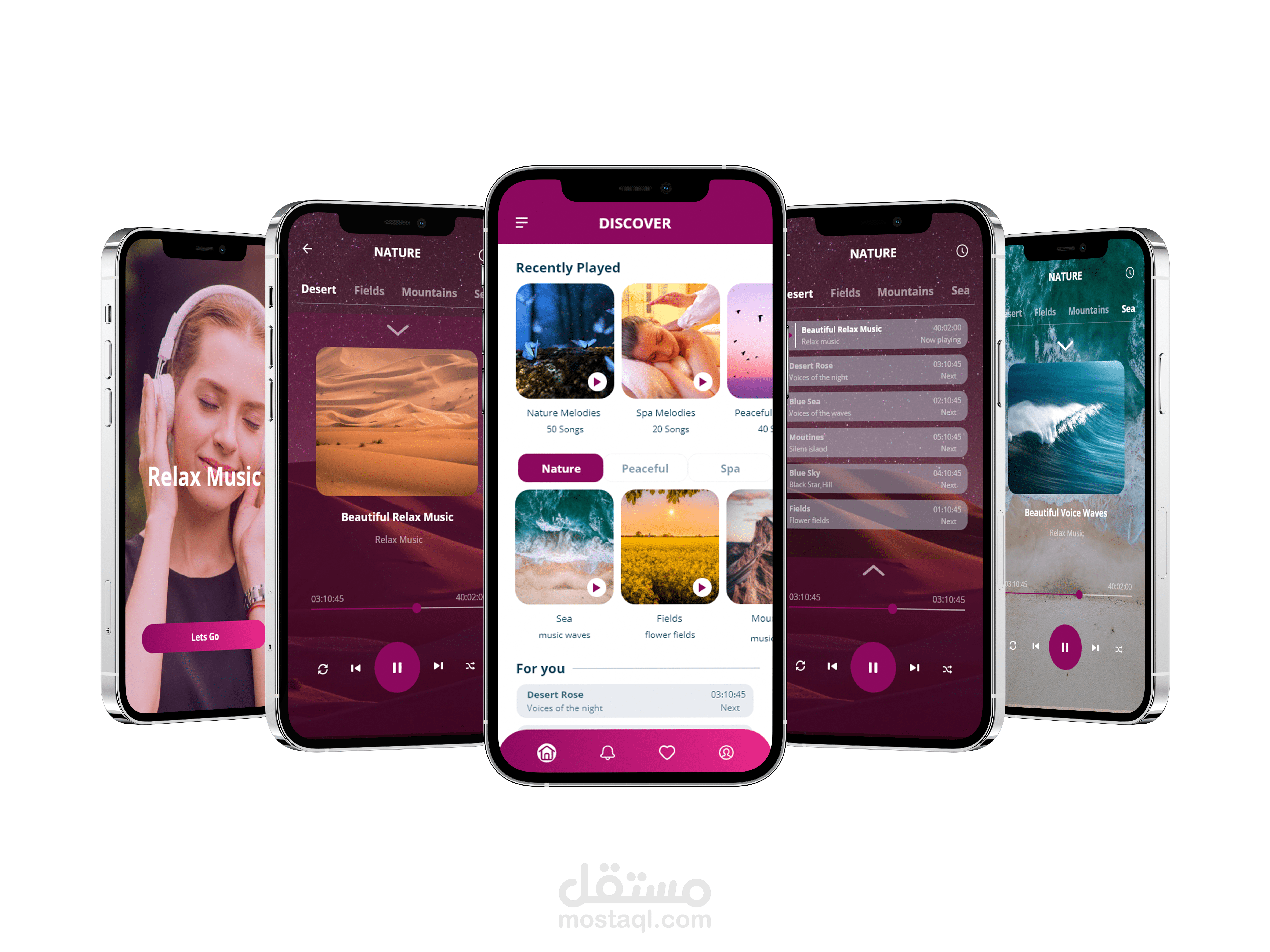 Music App UI Design