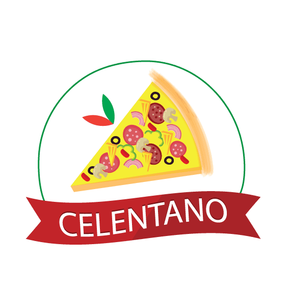 Logo for celentano pizza restaurant