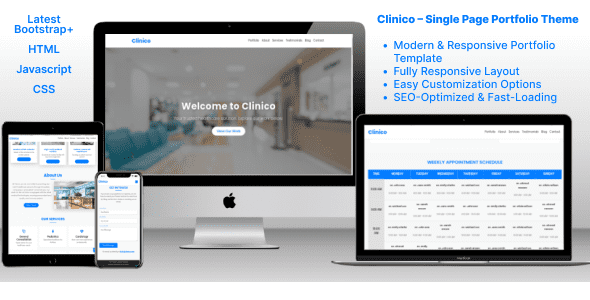 Portfolio for Clinic