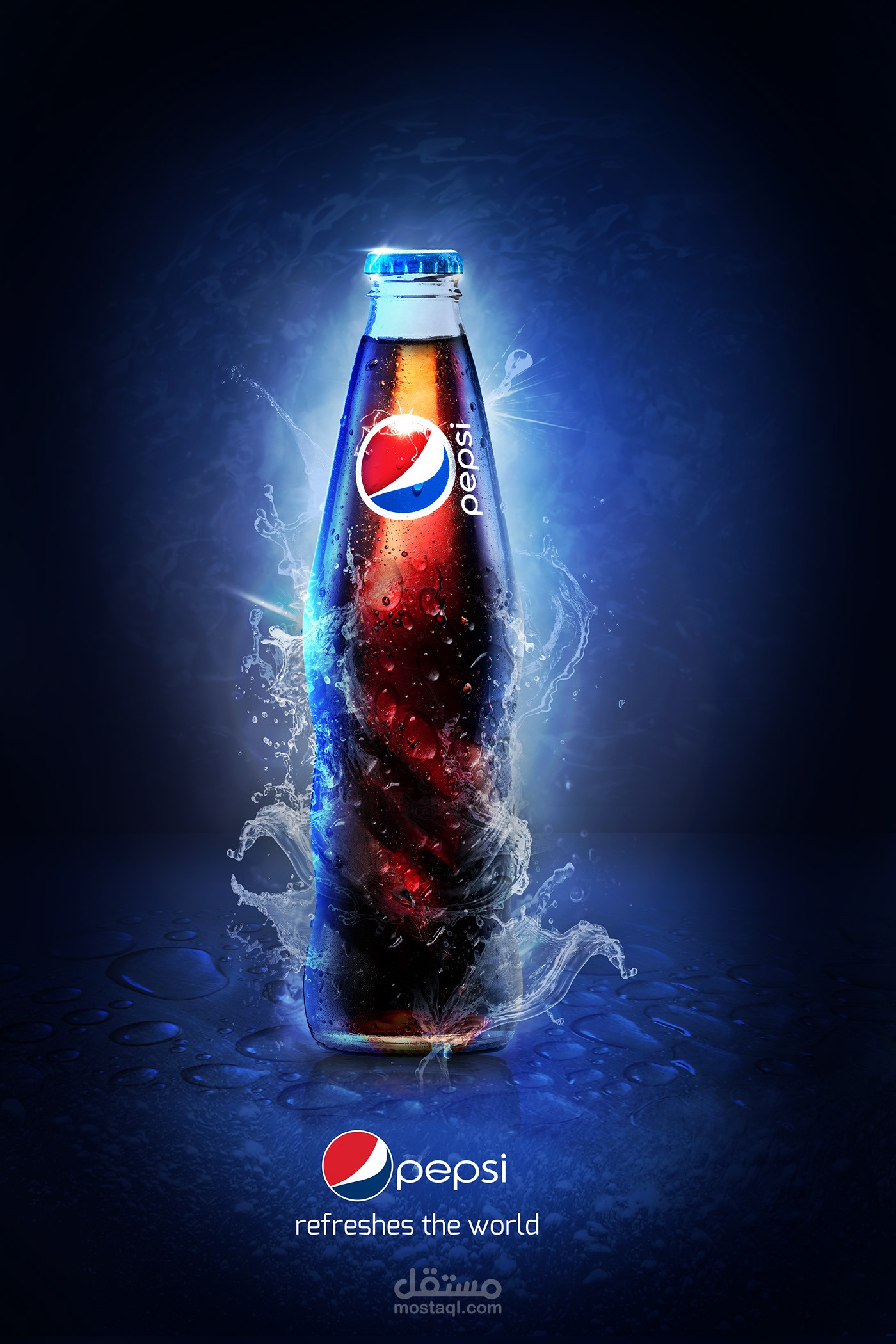 Pepsi retouching