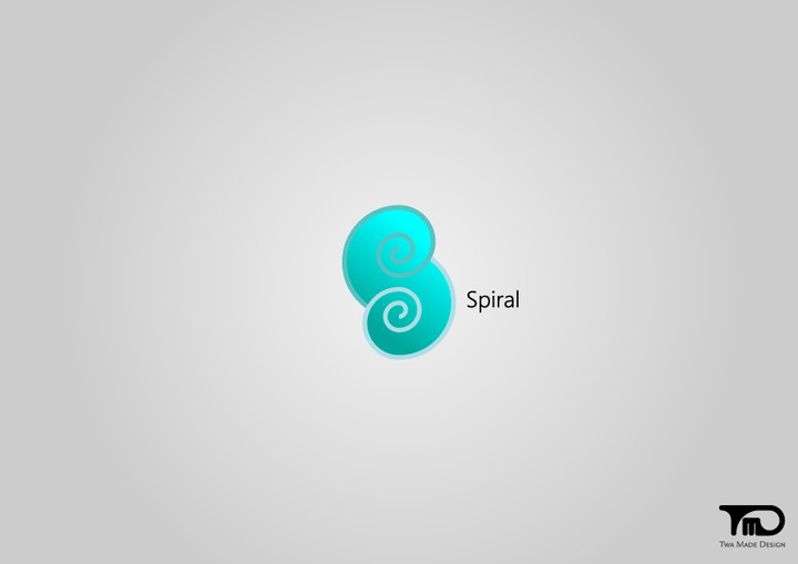تصميم شعار  spiral