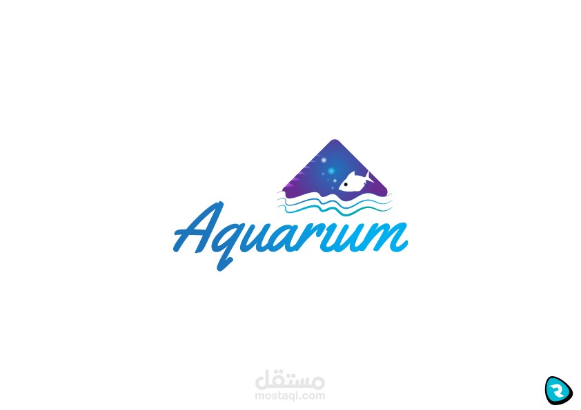 تصميم شعار  Aquarium