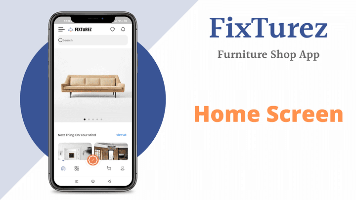 Furniture Shop Flutter App