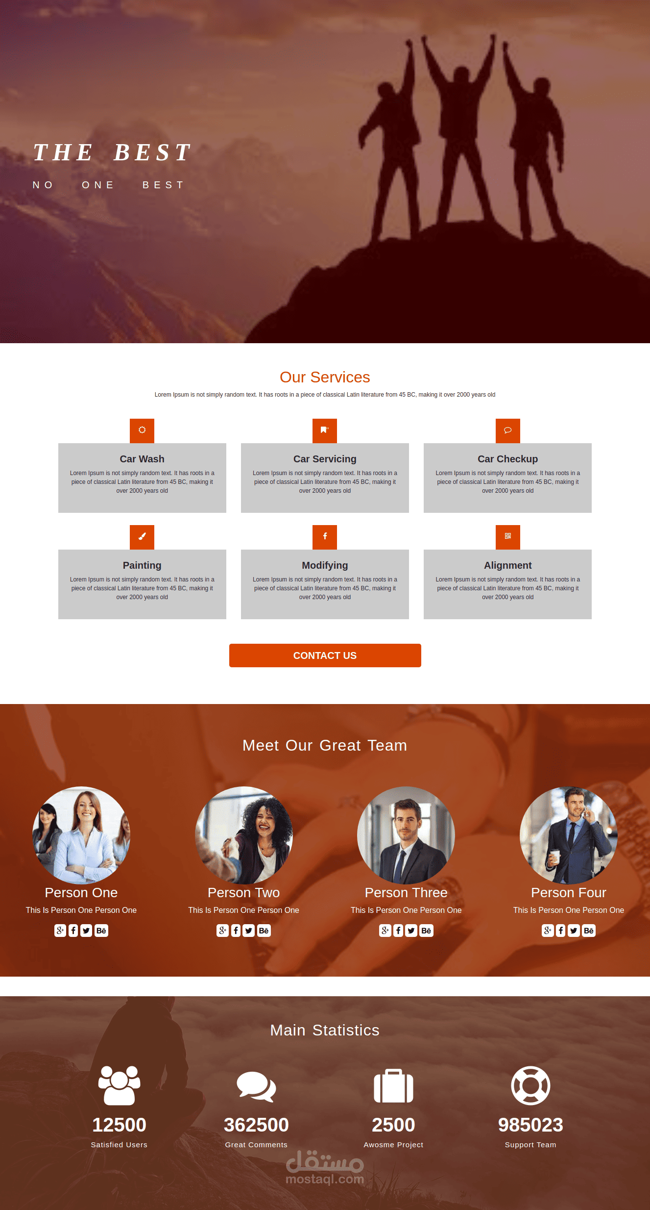 Team-Portfolio | مستقل