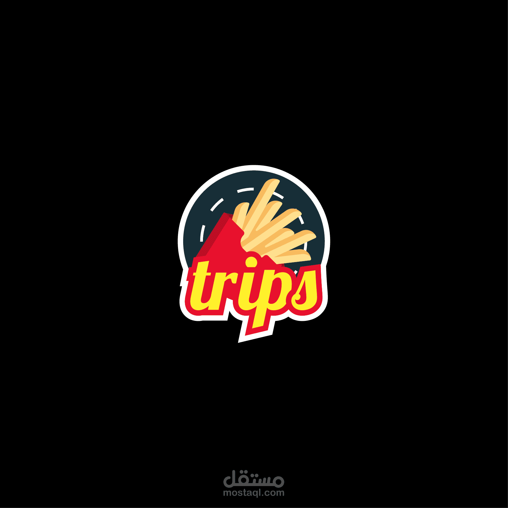 شعار trips - وجبات سريعة