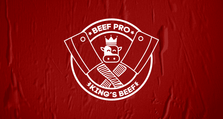 beef pro Logo Identity Design | بيف برو