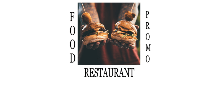Food promo for restaurant