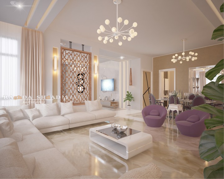 " luxury Women Majlis Interior " Dubai "