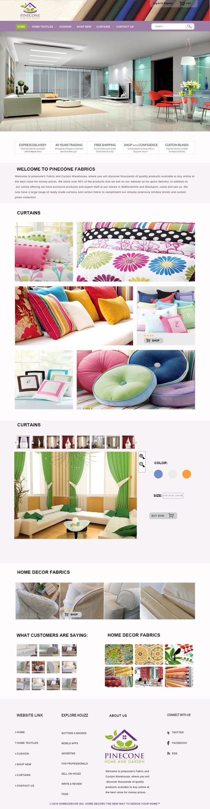 HOME DECOR website