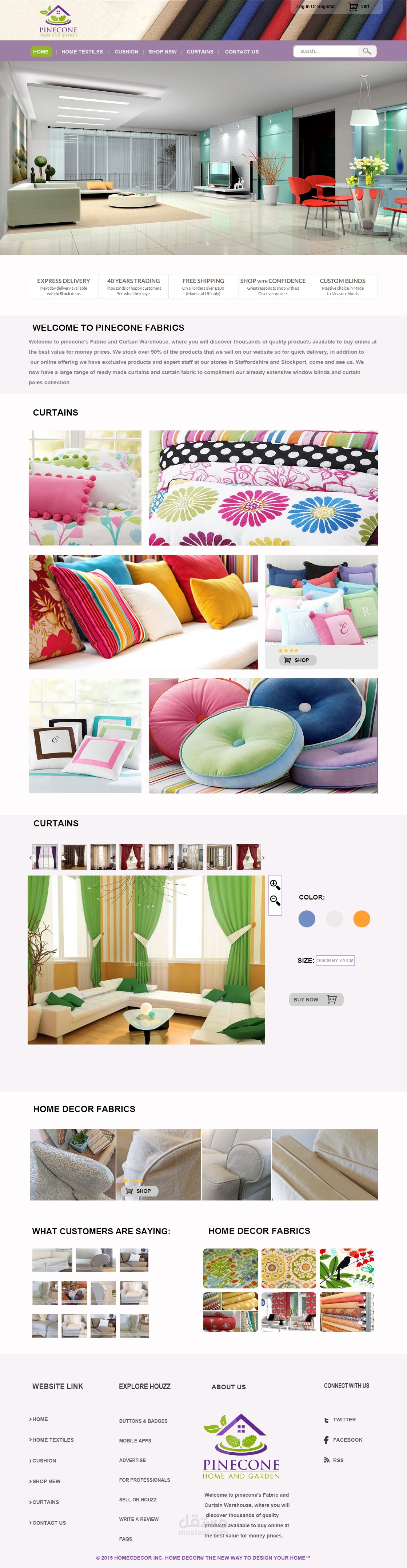 HOME DECOR Website 