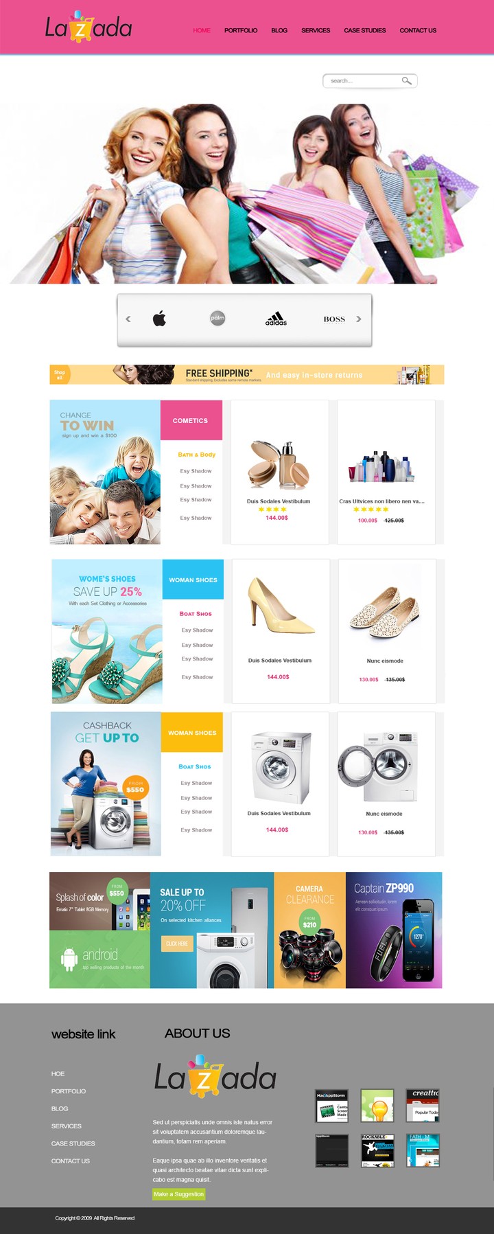 shooping website