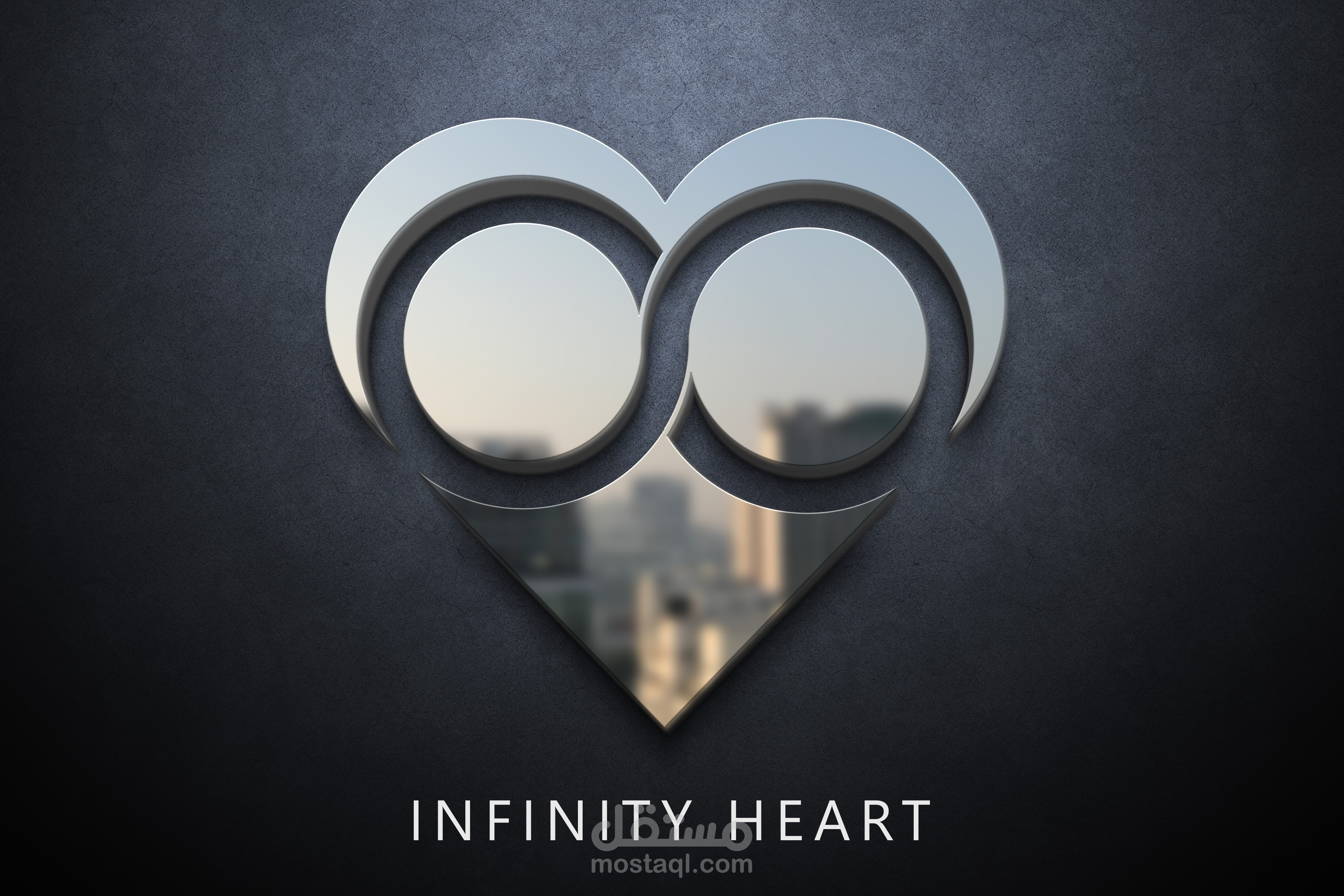 لوجو infinity heart