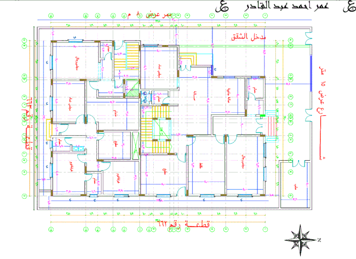 مخططات معمارية كاملة لفلل و عمارات