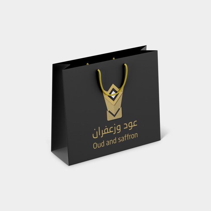 شعار شركة عود وزعفران للعود والبخور