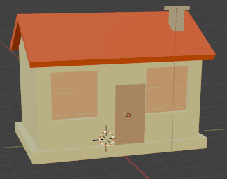 modeling a house 3d