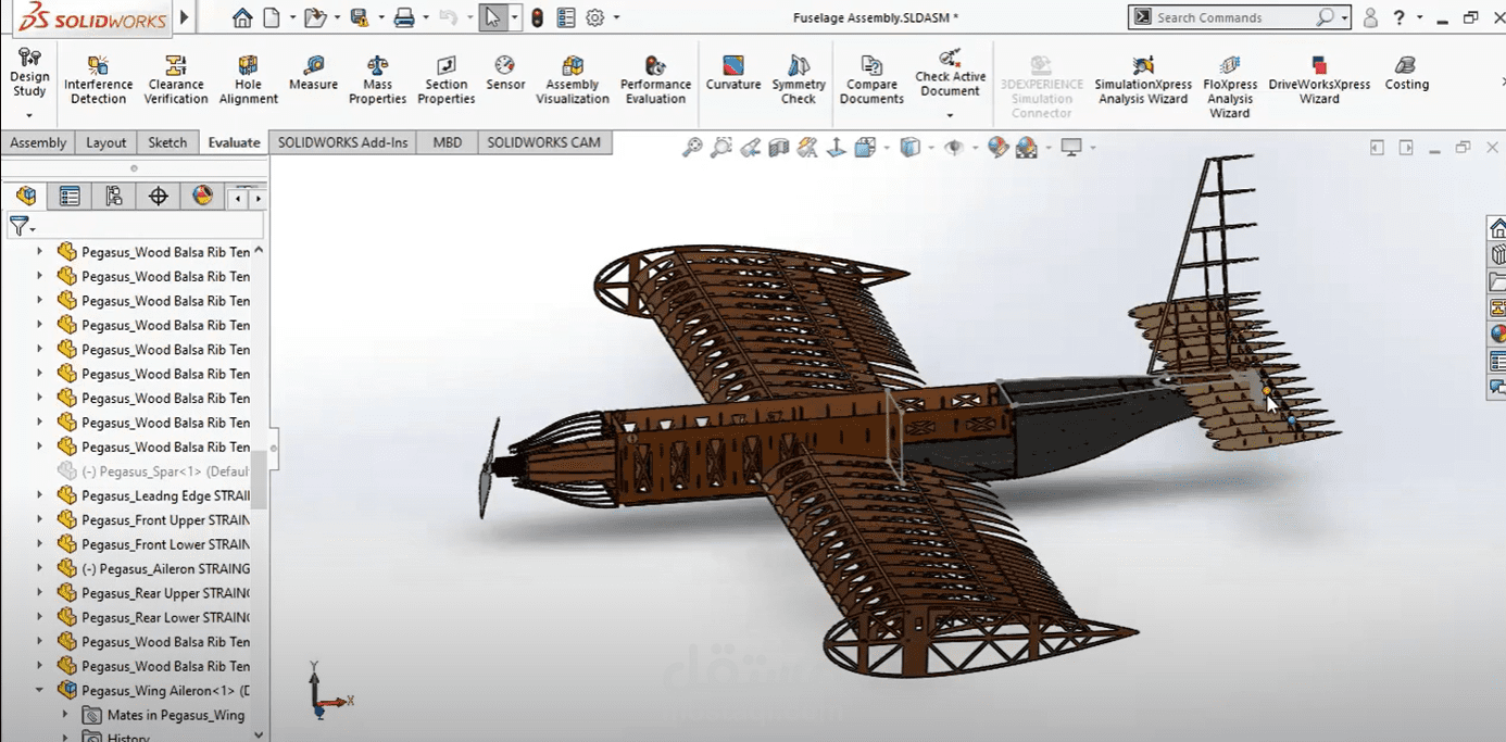 تصميم الأجزاء الميكانيكية بطريقة مدروسة وبنائها عن طريق برنامج ال SolidWorks