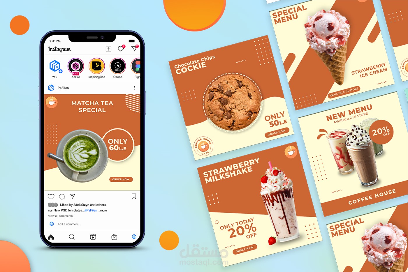 Cafe Social Media campaign