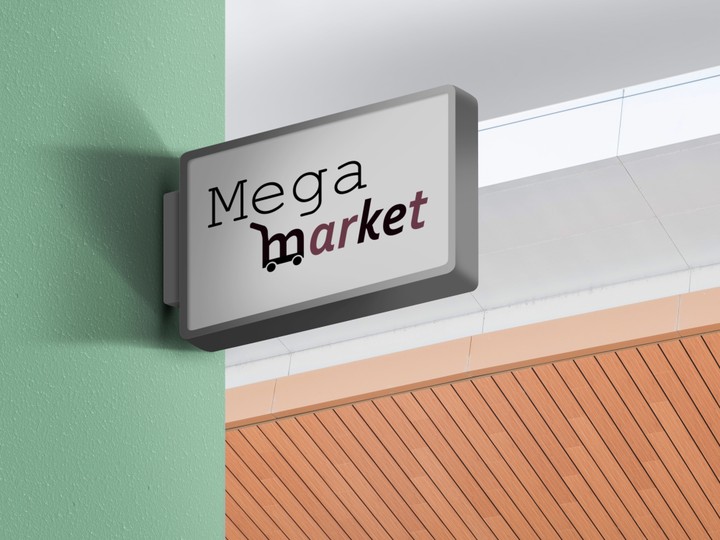 Mega market logo