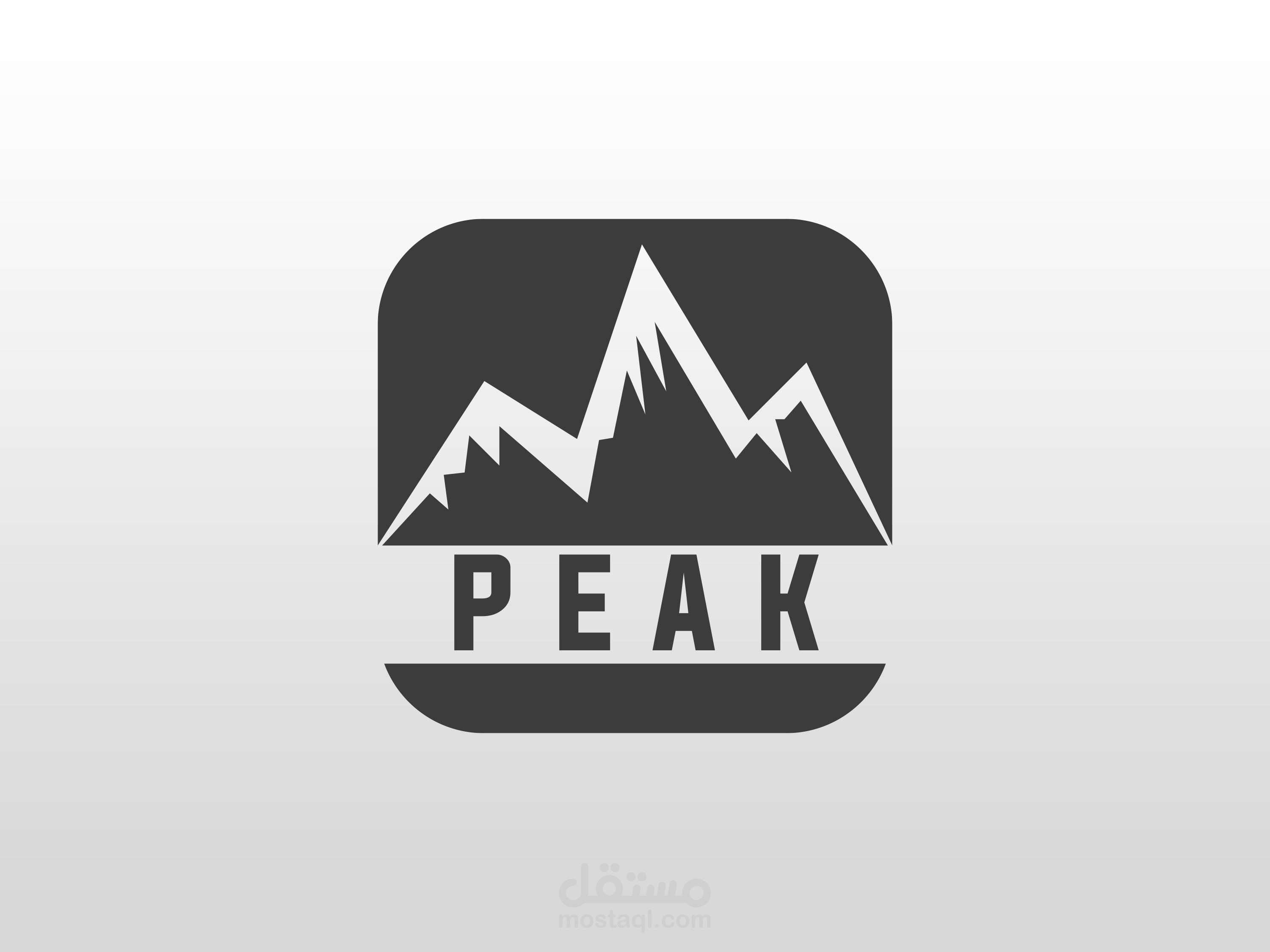 شعار لشركة peak