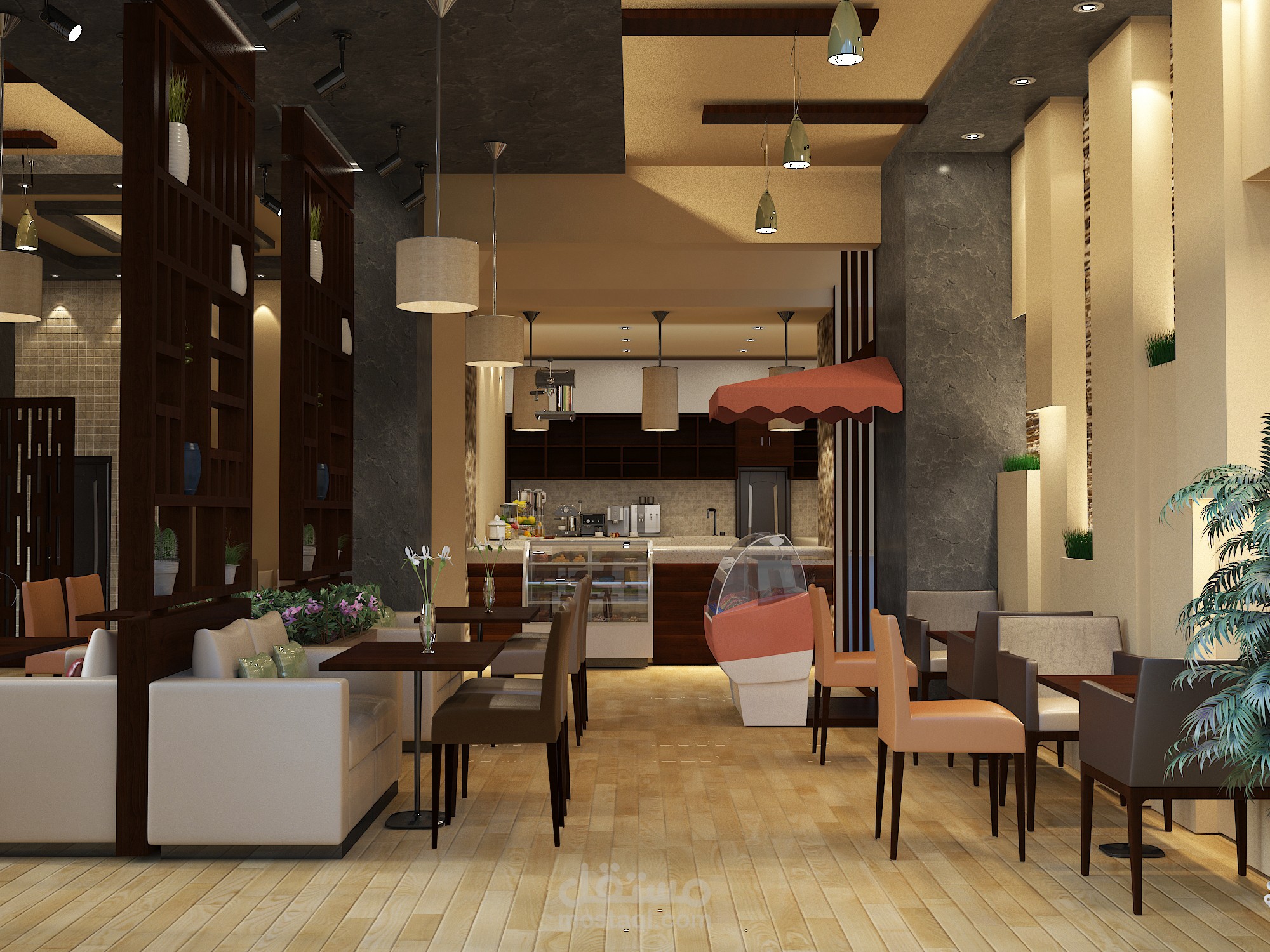 تصميمي لـ  " Brownd cafe "