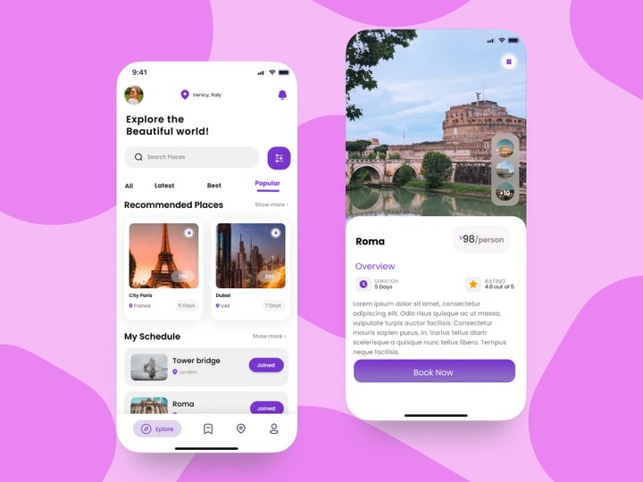 Travel app