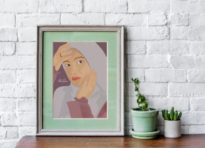 Hijab girl Portrait