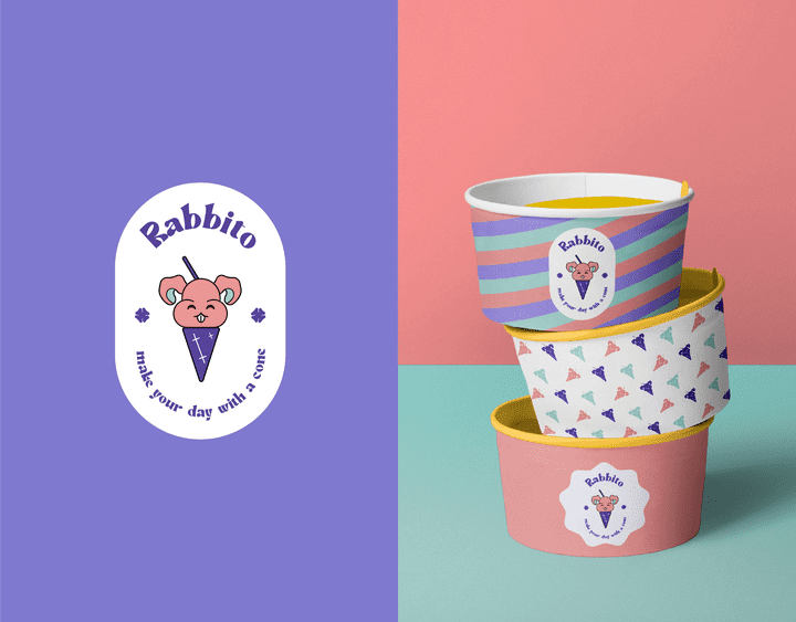 Rabbito Icecream | Branding